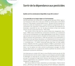 Sortir de la dépendance aux pesticides