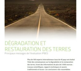 Dégradation et restauration des terres, les principaux messages de l’évaluation IPBES
