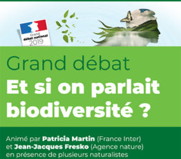 [Grand débat national] “Et si on parlait biodiversité ?” – Rendez-vous le 11 mars !