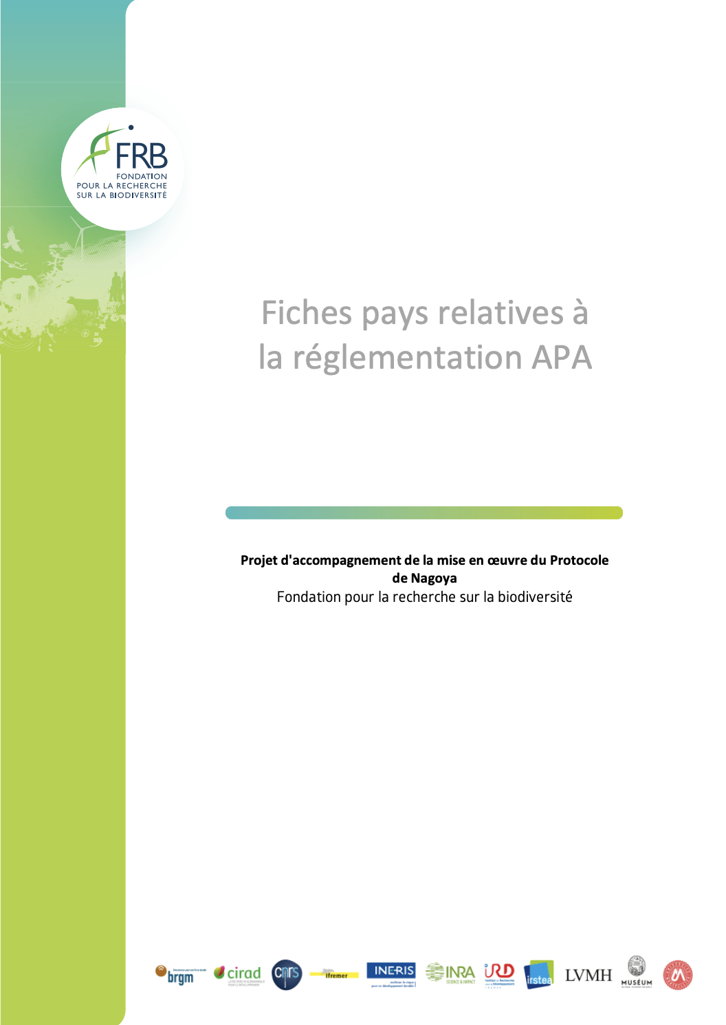 Des fiches pays relatives à la réglementation APA