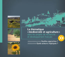 La thématique “Biodiversité et agriculture” dans les projets de recherche et développement français