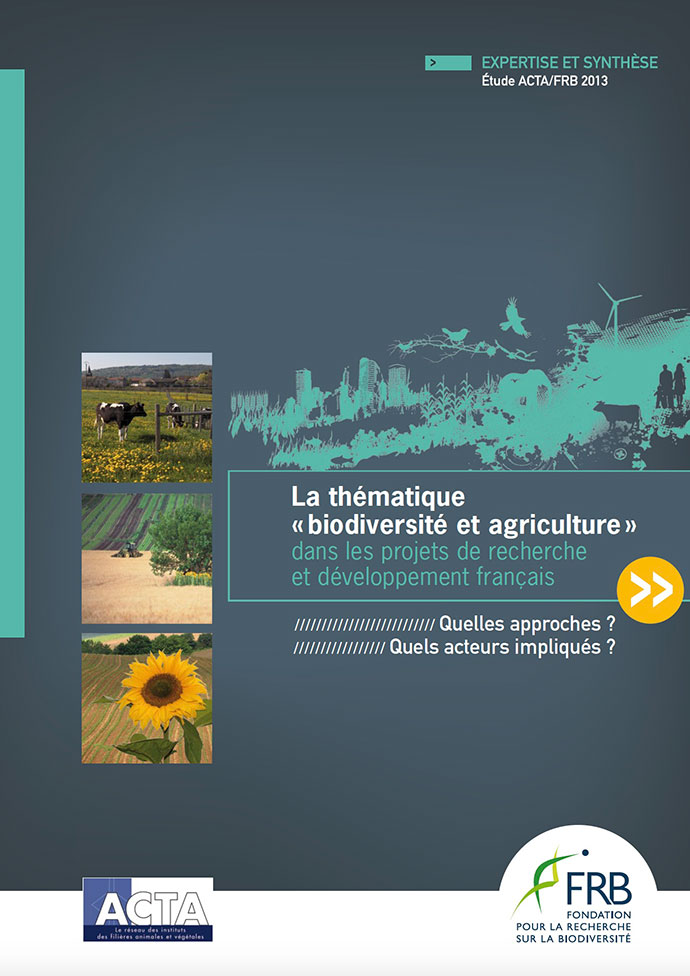 La thématique “Biodiversité et agriculture” dans les projets de recherche et développement français