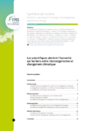Les scientifiques alertent l’humanité sur les liens entre microorganismes et changement climatique