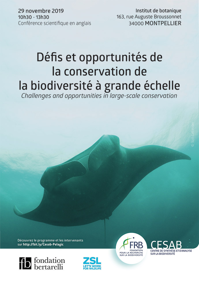 [FRB-Cesab] Défis et opportunités de la conservation de la biodiversité à grande échelle