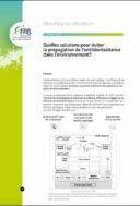 Quelles solutions pour éviter la propagation de l’antibiorésistance dans l’environnement ?