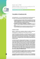 Biodiversité et fiscalité