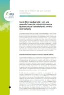 Covid-19 et biodiversité : vers une nouvelle forme de cohabitation entre les humains et l’ensemble des vivants non-humains