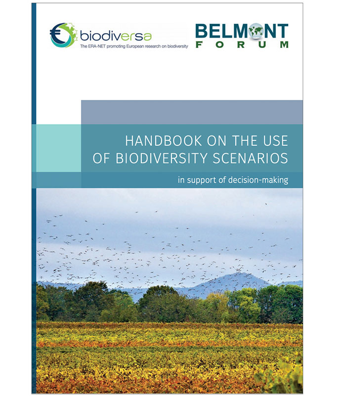 [BiodivERsA] Découvrez le manuel de BiodivScen sur l’utilisation des scénarios pour soutenir la prise de décision