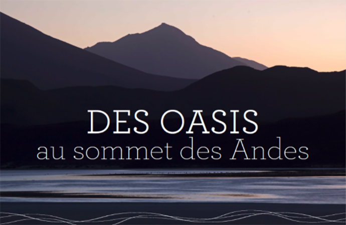 Des oasis au sommet des Andes – Exposition photographies