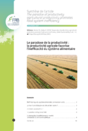 Le paradoxe de la productivité : la productivité agricole favorise l’inefficacité du système alimentaire