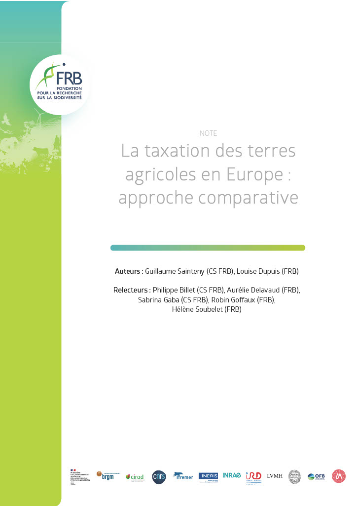 La taxation des terres agricoles en Europe : approche comparative