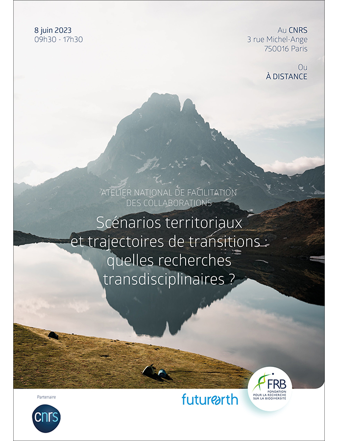 [Programme Scénario #2] Scénarios territoriaux et trajectoires de transitions : quelles recherches transdisciplinaires ?