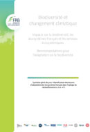 Impacts du changement climatique sur les écosystèmes et les services écosystémiques en France et recommandations pour l’adaptation de la biodiversité