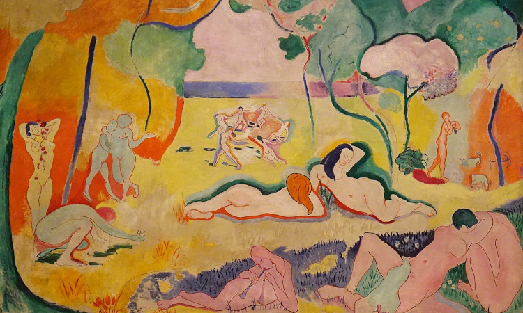 La joie de vivre, Heni Matisse, huile sur toile, 1905-1906