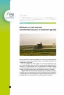 Réflexion sur des mesures transformatrices pour la transition agricole