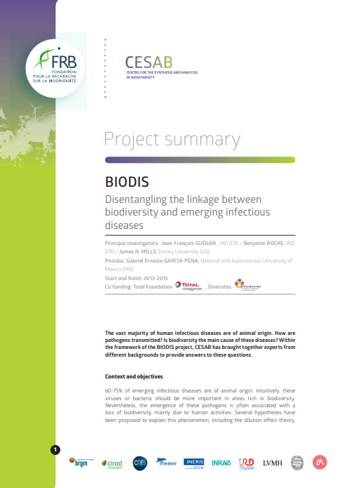 BIODIS | Disentangling the linkage between biodiversity and emerging infectious diseases