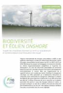Impacts des installations éoliennes sur terre sur la biodiversité et recommandations pour l’évaluation des risques. Clé pour comprendre