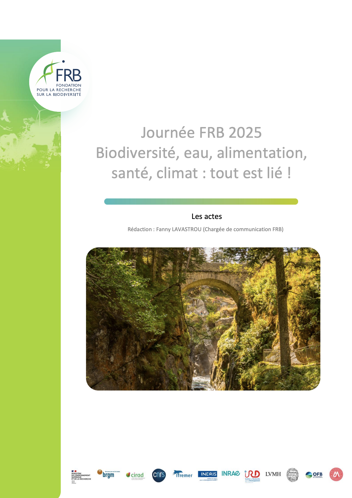 Journée FRB 2025｜Biodiversité, eau, alimentation, santé, climat : tout est lié ! – Les actes