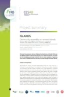 ISLANDS | Community assembly on remote islands: does the equilibrium theory apply?