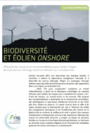 Efficacité des solutions et recommandations pour limiter l’impact de la production d’énergie éolienne terrestre sur la biodiversité. Clé pour comprendre