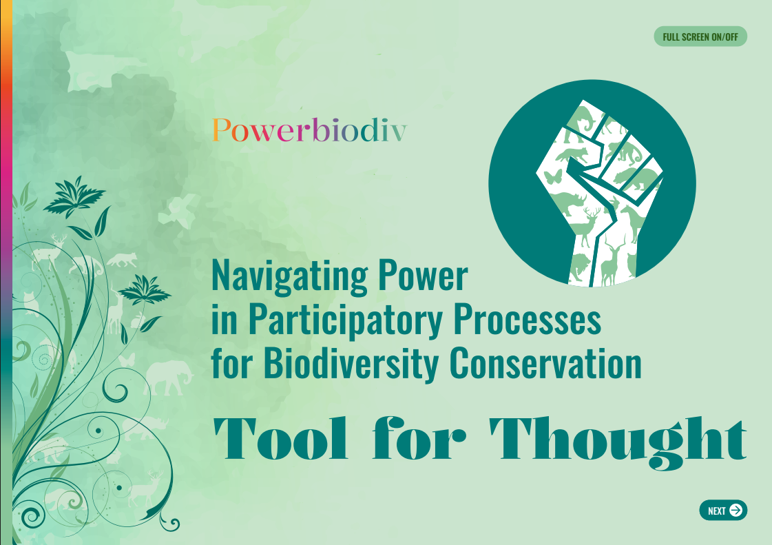POWERBIODIV | Navigating Power in Participatory Process for Biodiversity Conservation: A Tool for Thought