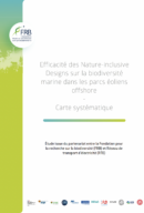 Efficacité des Nature-inclusive Designs sur la biodiversité marine dans les parcs éoliens offshore : Carte systématique