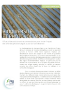 Efficacité des solutions et bonnes pratiques mises en place pour limiter l’impact de la production au sol d’énergie photovoltaïque sur la biodiversité animale terrestre. Clé pour comprendre