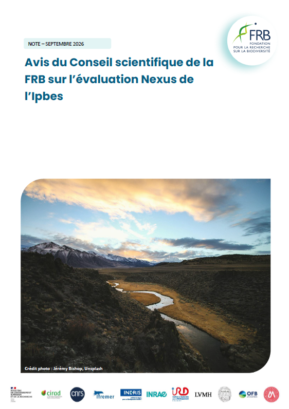 Note du Conseil Scientifique de la FRB sur l’évaluation Nexus de l’Ipbes